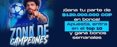 Apuesta a la Champions y gana hasta 2M icon